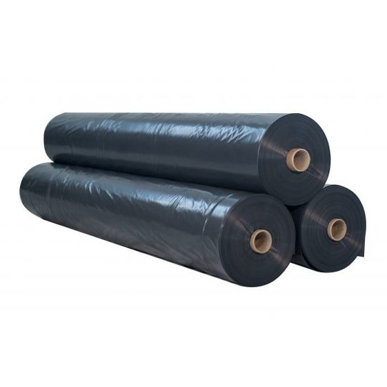 De gasten plek Schuldig Plastic Folie RECY BLACK | Foliedikte 200µm | 400cm x 50m - Isoband