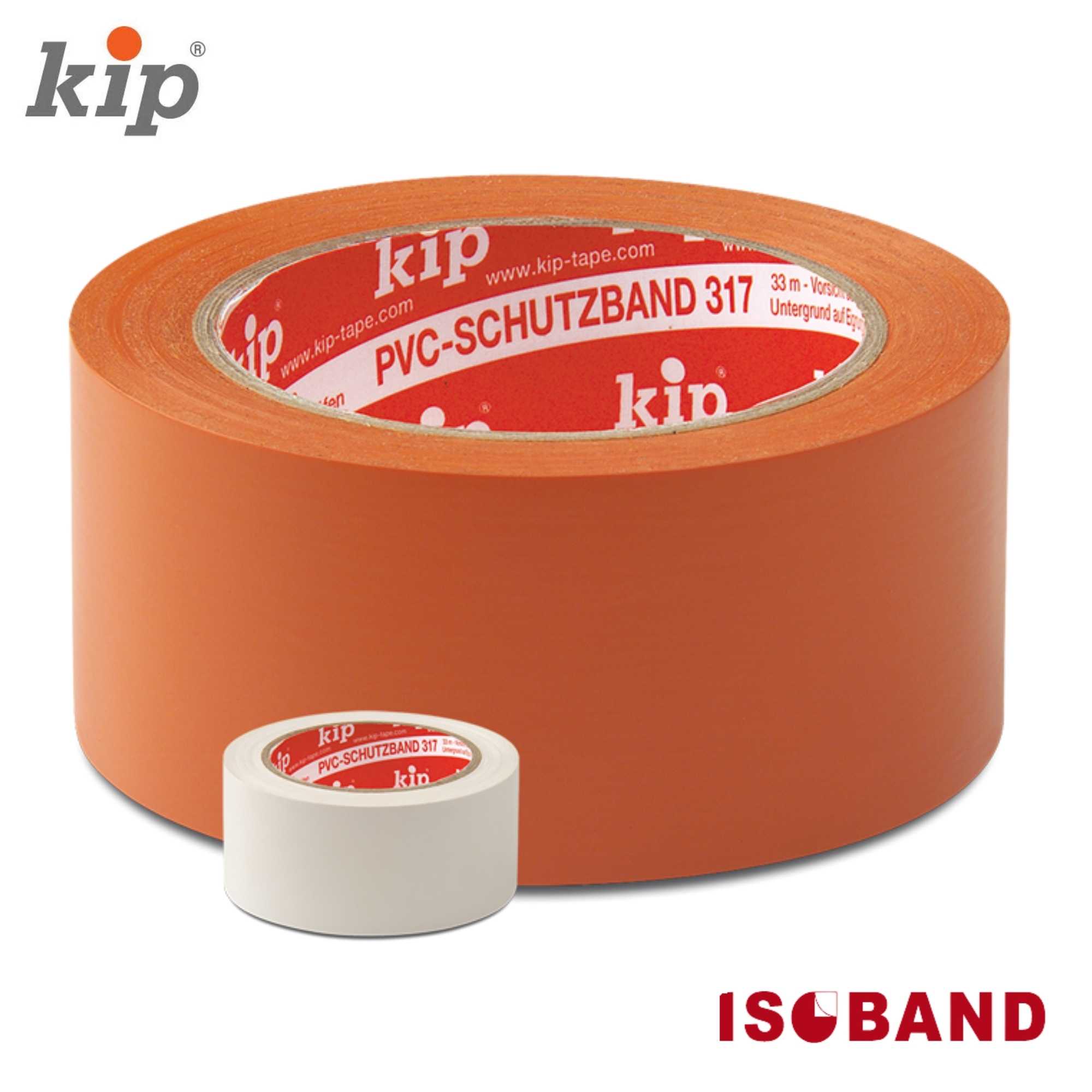 KIP TAPE 317 ORANJE, Masking Tape PVC